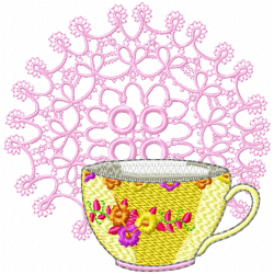 Mugs Embroidery Design 9 Mugs Embroidery Design 9